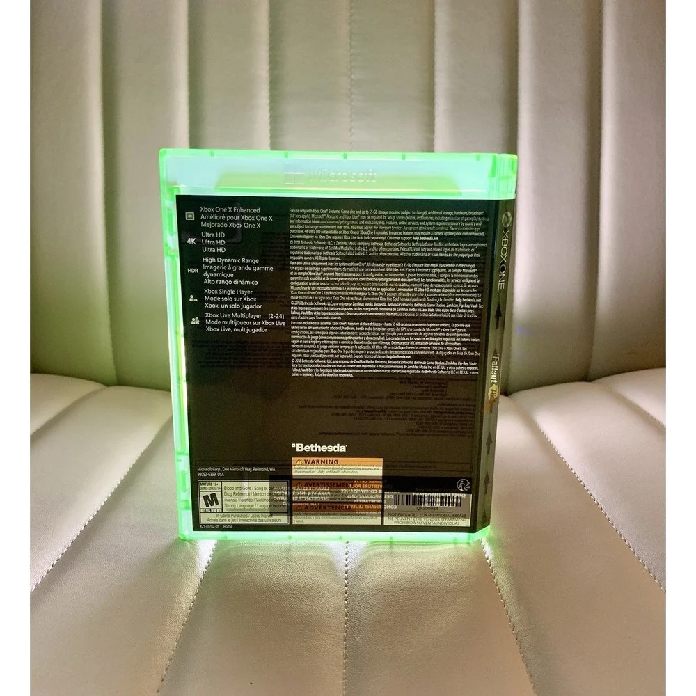 Fallout 76**Microsoft Xbox One Disc & Case Tested Works Rated M